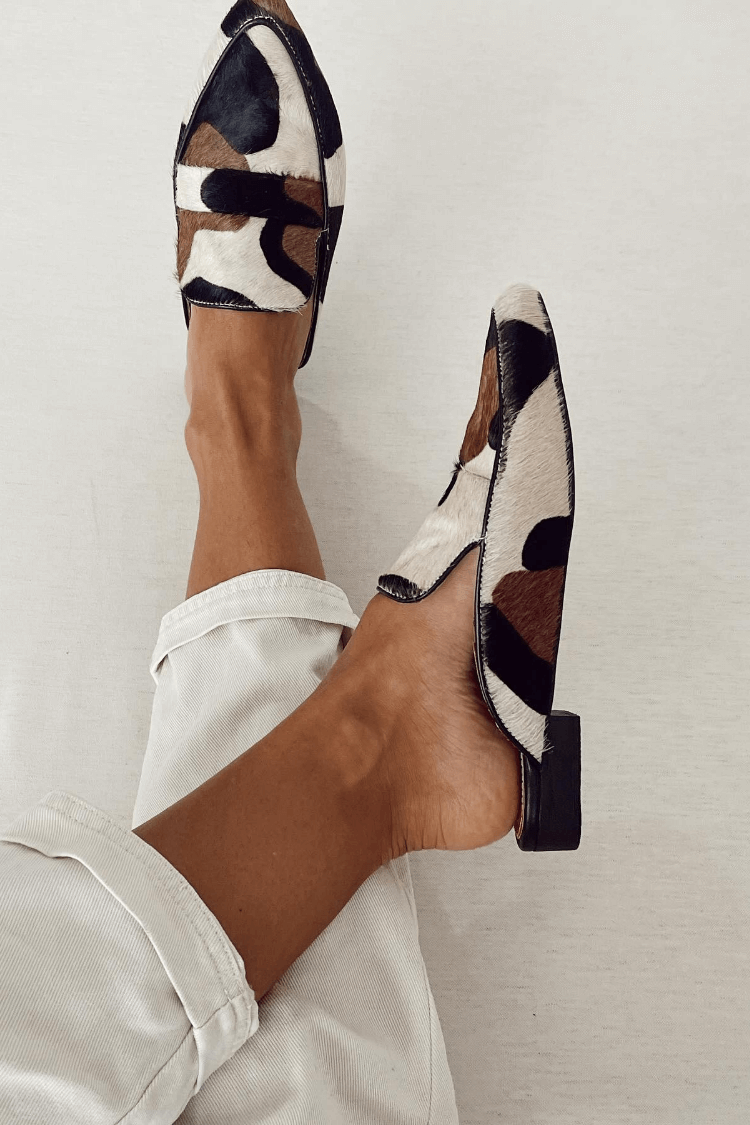 Britney | Loafer Met Abstract Patroon