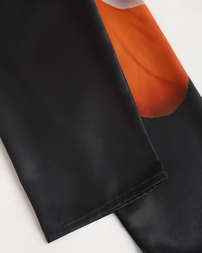 Bloes Revers Rechte Schouder Gedrukt