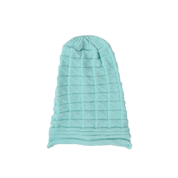 Gebreide slouch beanie - trendy winterhoed voor dames
