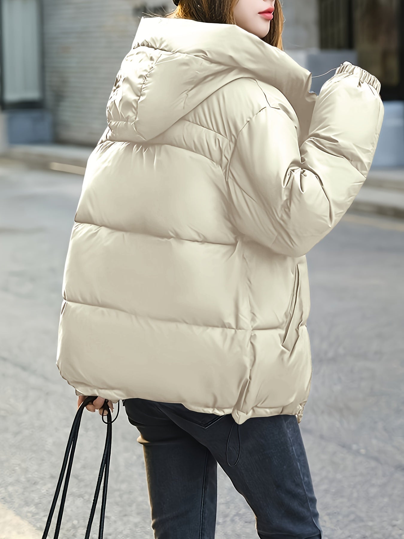 Puffer winterjas voor dames - lichtgewicht donsjas