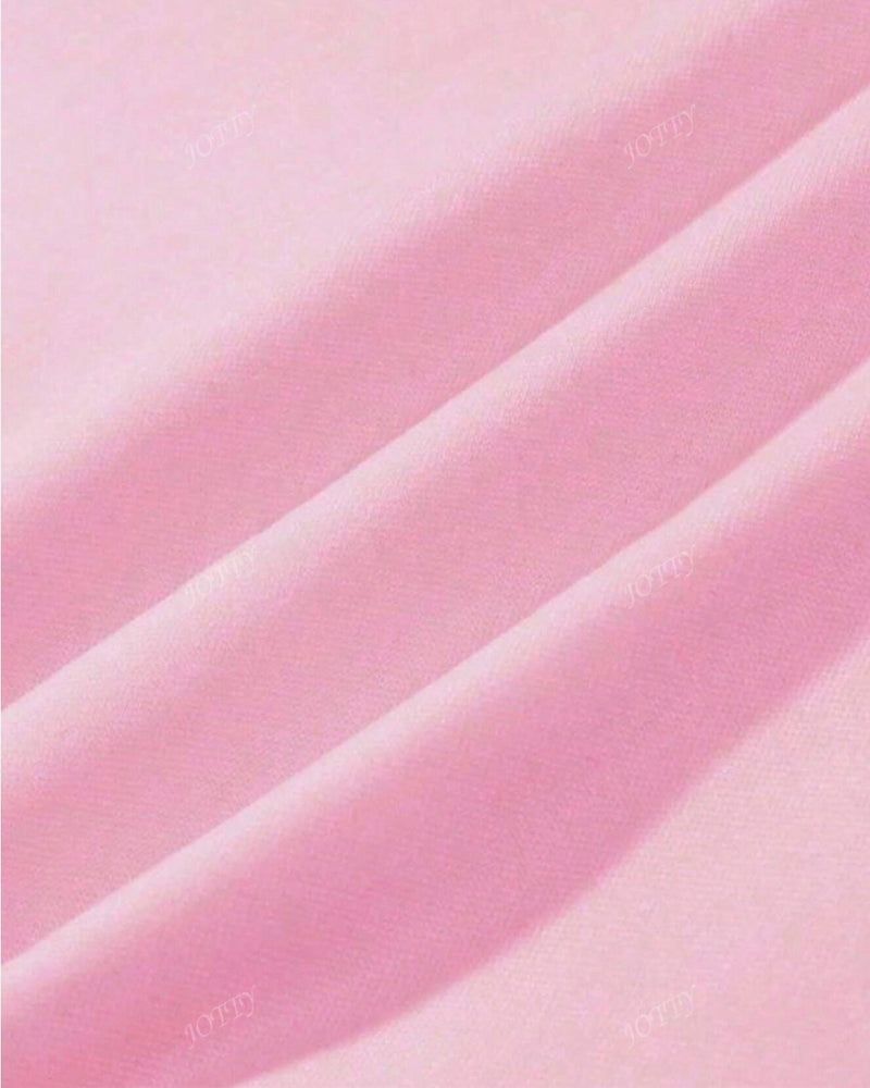 Loszittende Kerstprint Sweatshirt