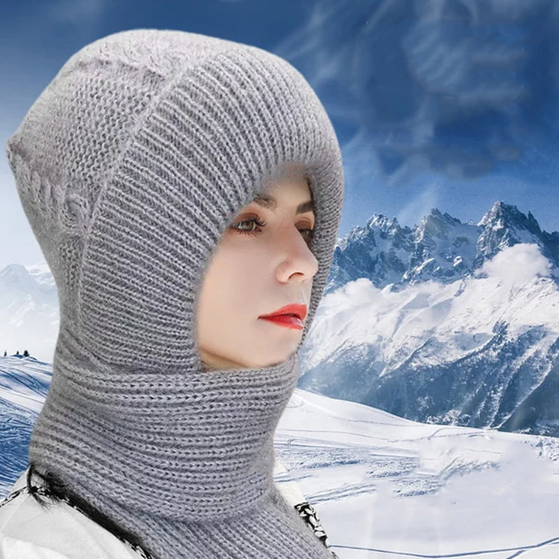 Gebreide muts en sjaal set - stijlvolle winteraccessoire voor dames