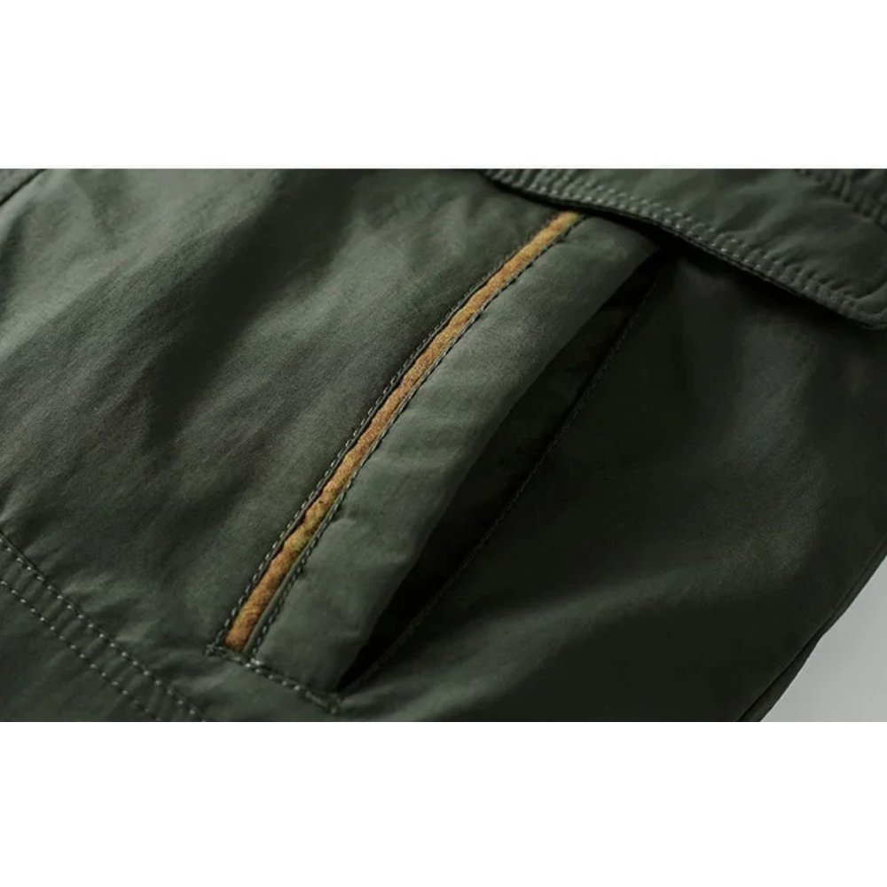 Parka jack - robuuste fleece-gevoerde buitenjas voor mannen