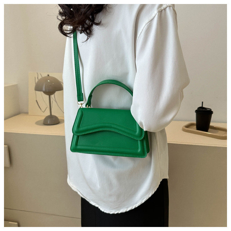 Damesleren handtas - elegante gestructureerde mini tote