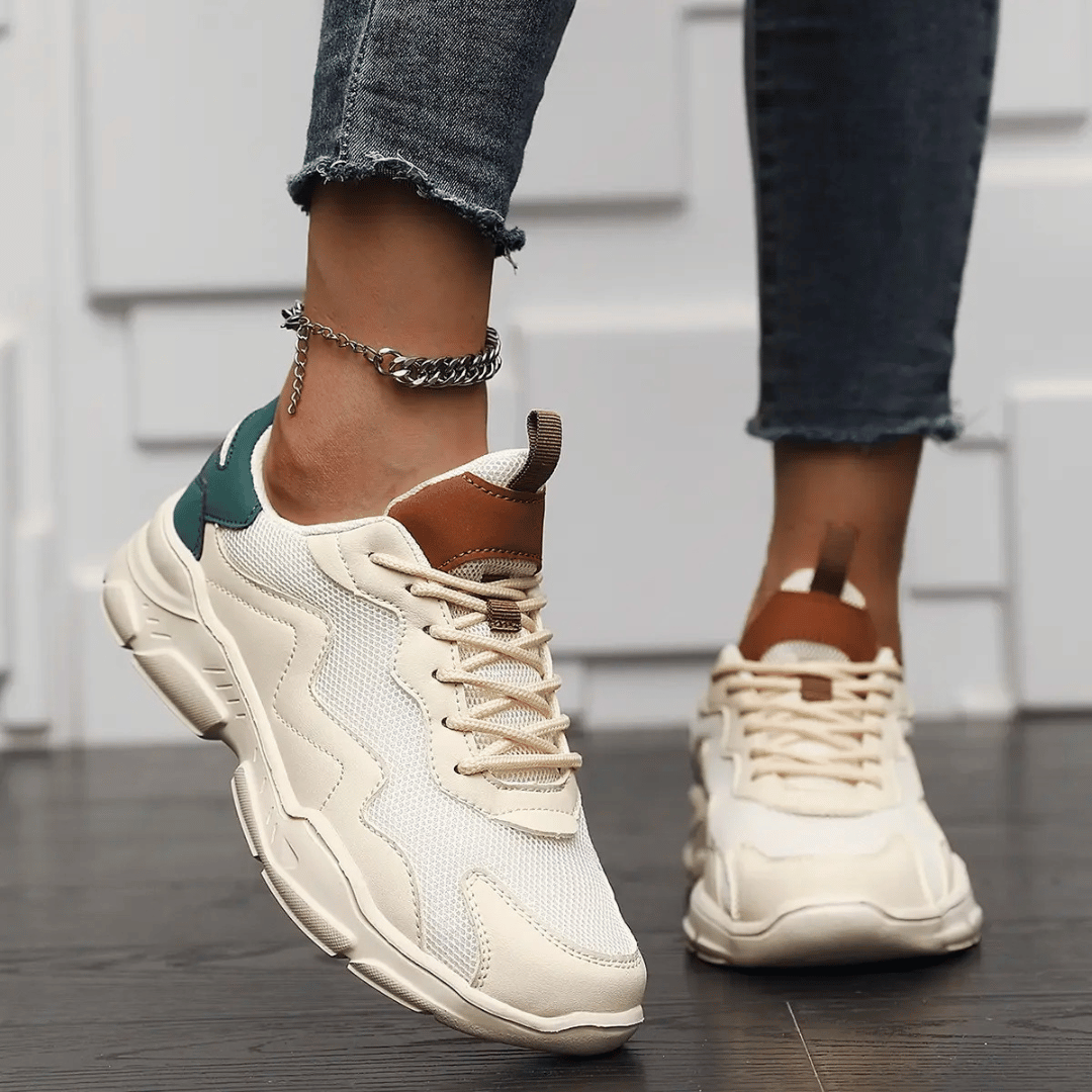 Dames sneakers - ademende en lichte sportschoenen