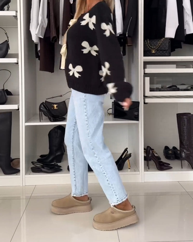 Strik-kralen vetervest