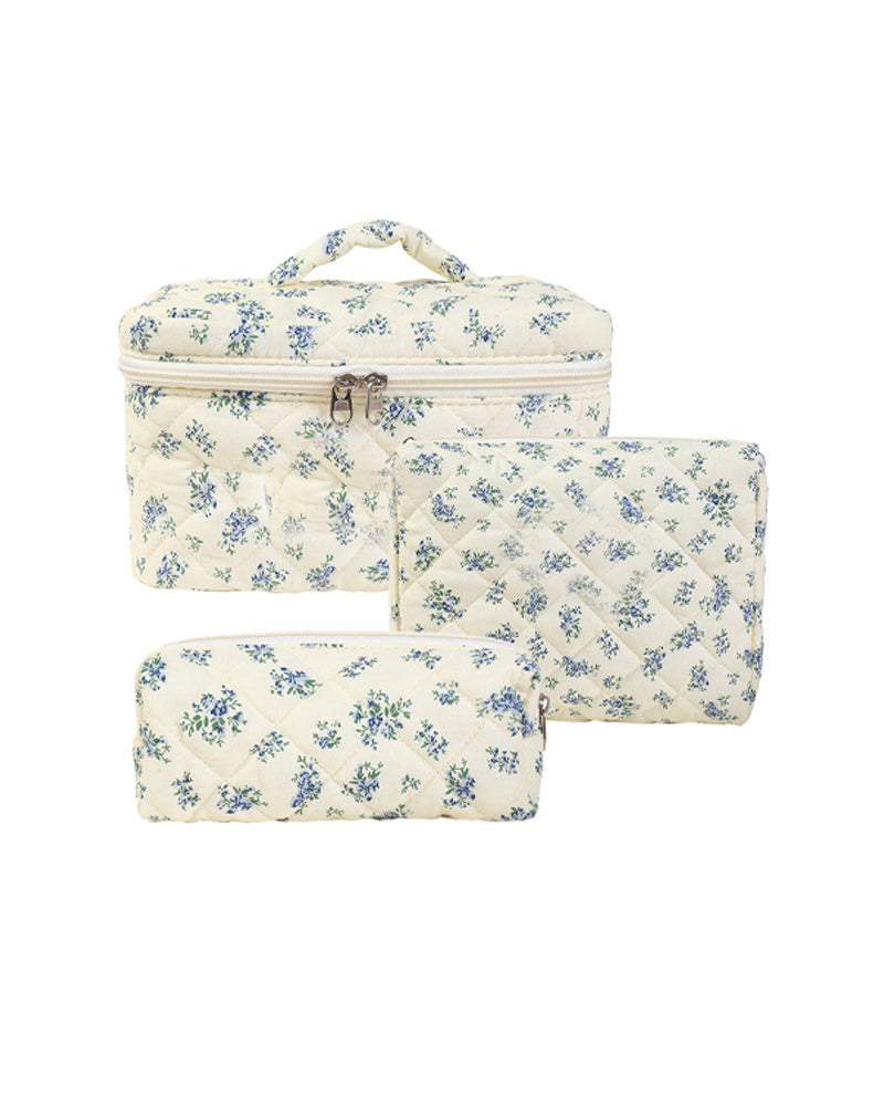 Tredelt cosmetische veskesett