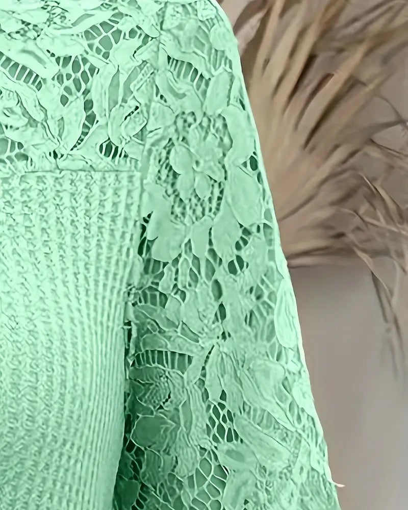 T-Shirt Kant Paneel Gebreid