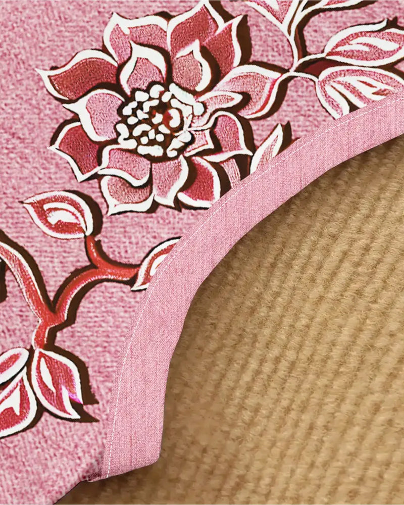 Jurk Mouwloos Imitatie Denim