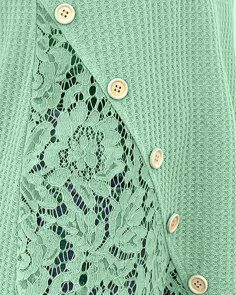 T-Shirt Kant Paneel Gebreid