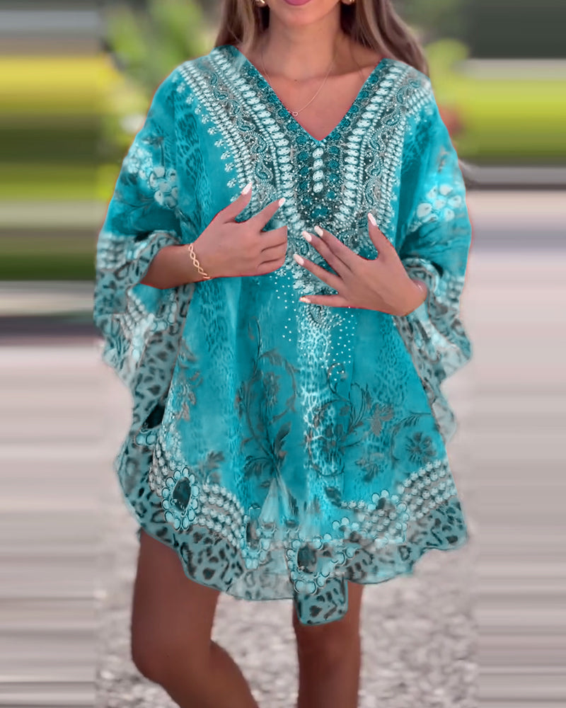 Blouse Etnisch Patroon