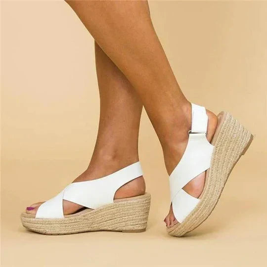 Dames wedge sandalen - gezellige espadrille stijl voor zomerse uitjes