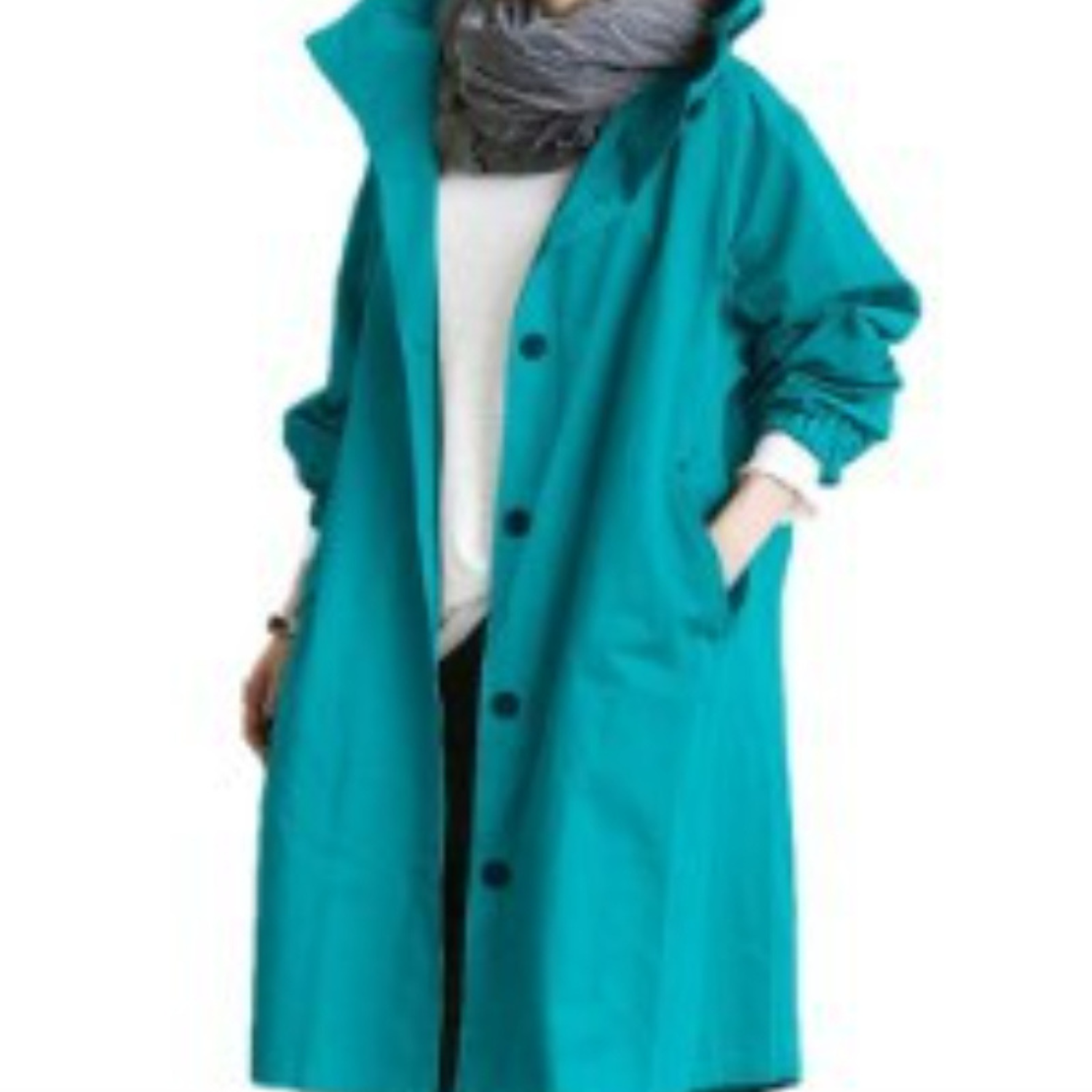 Dames trenchcoat - stijlvolle lange waterdichte damesjas