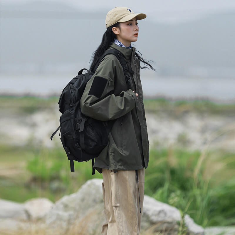 Waterdichte oversized jas - stijlvolle damesouterwear voor elke gelegenheid