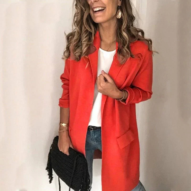 Dames casual blazer - elegante voor kantoor en vrije tijd