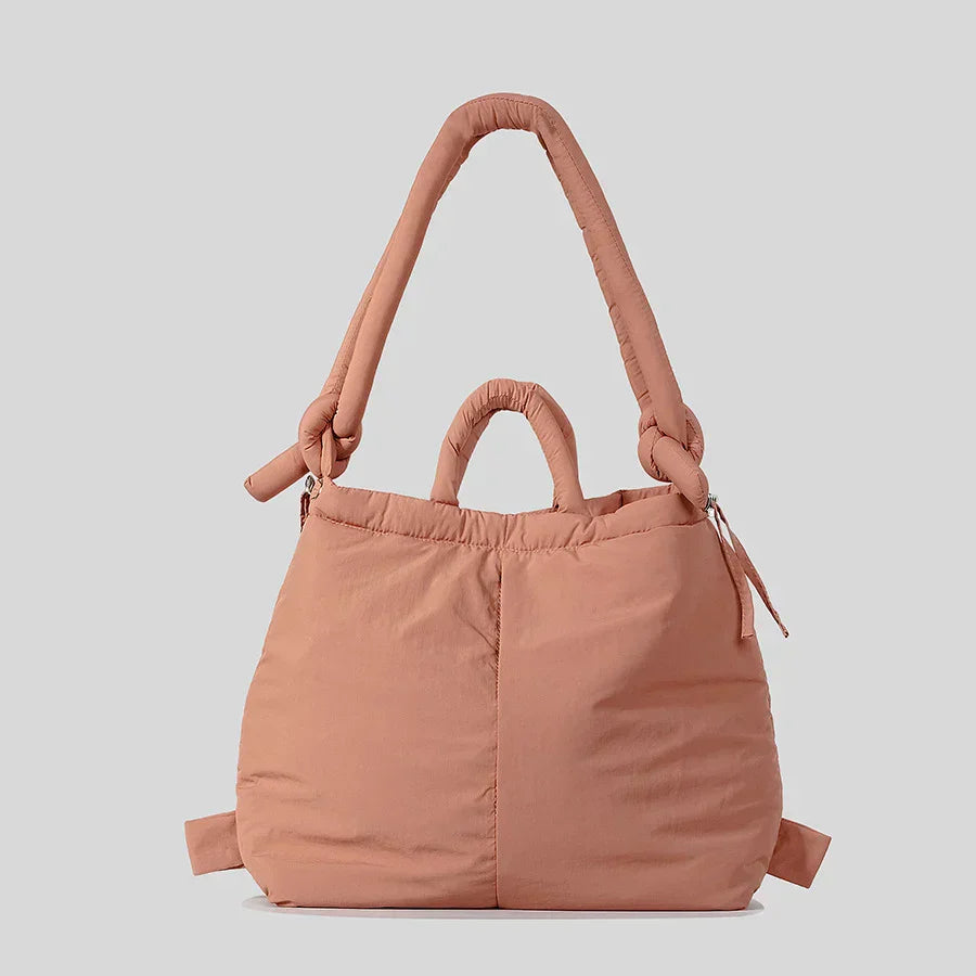Vrouwen praktische tote bag - ruime gewatteerde handtas voor dagelijks gebruik