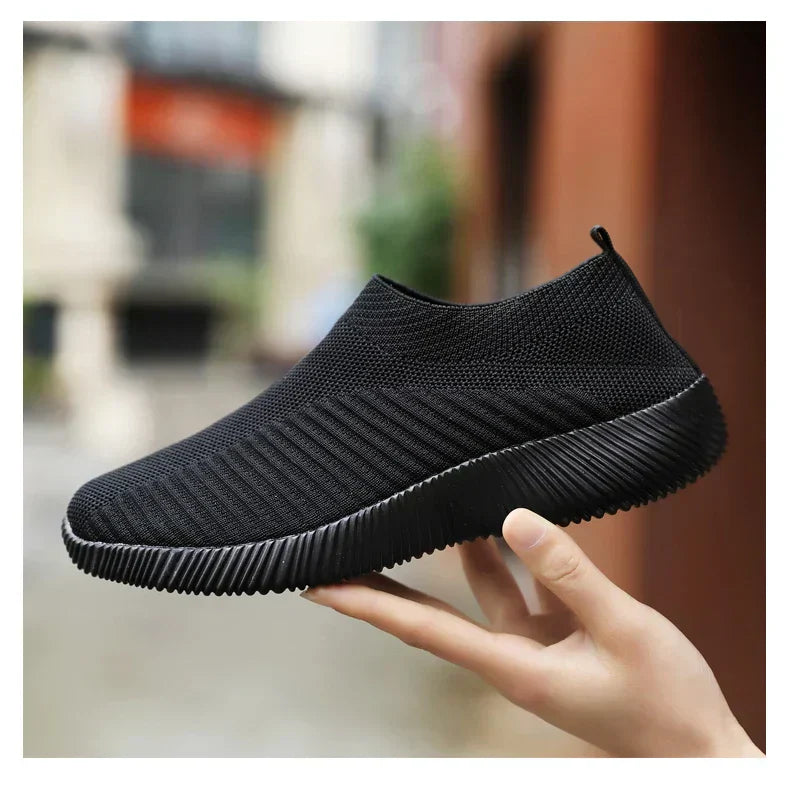 Slip-on sneakers - ademende damesschoenen voor elke dag