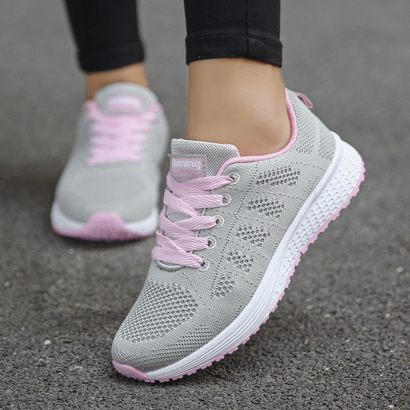 Hardloopschoenen - ademende fitness trainers voor dames