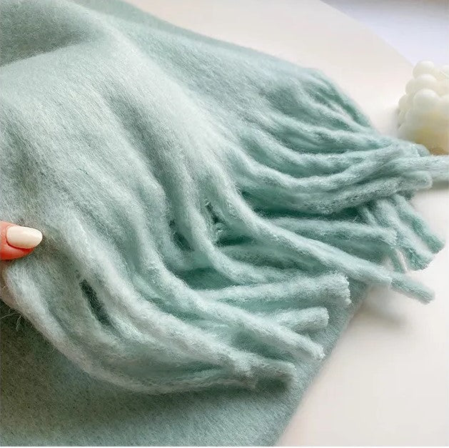 Luxe kasjmier sjaal - elegante dames winteraccessoire