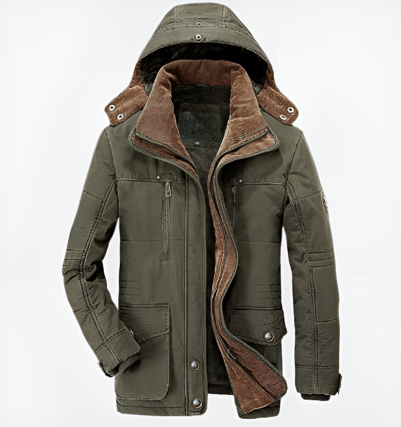 Waterafstotende winterjas - gezellige jas met capuchon voor dames