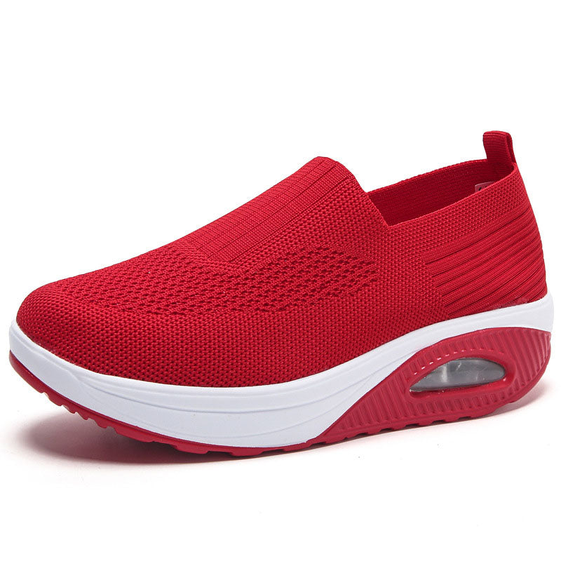 Slip-on sneakers - gezellige dames luchtkussen schoenen