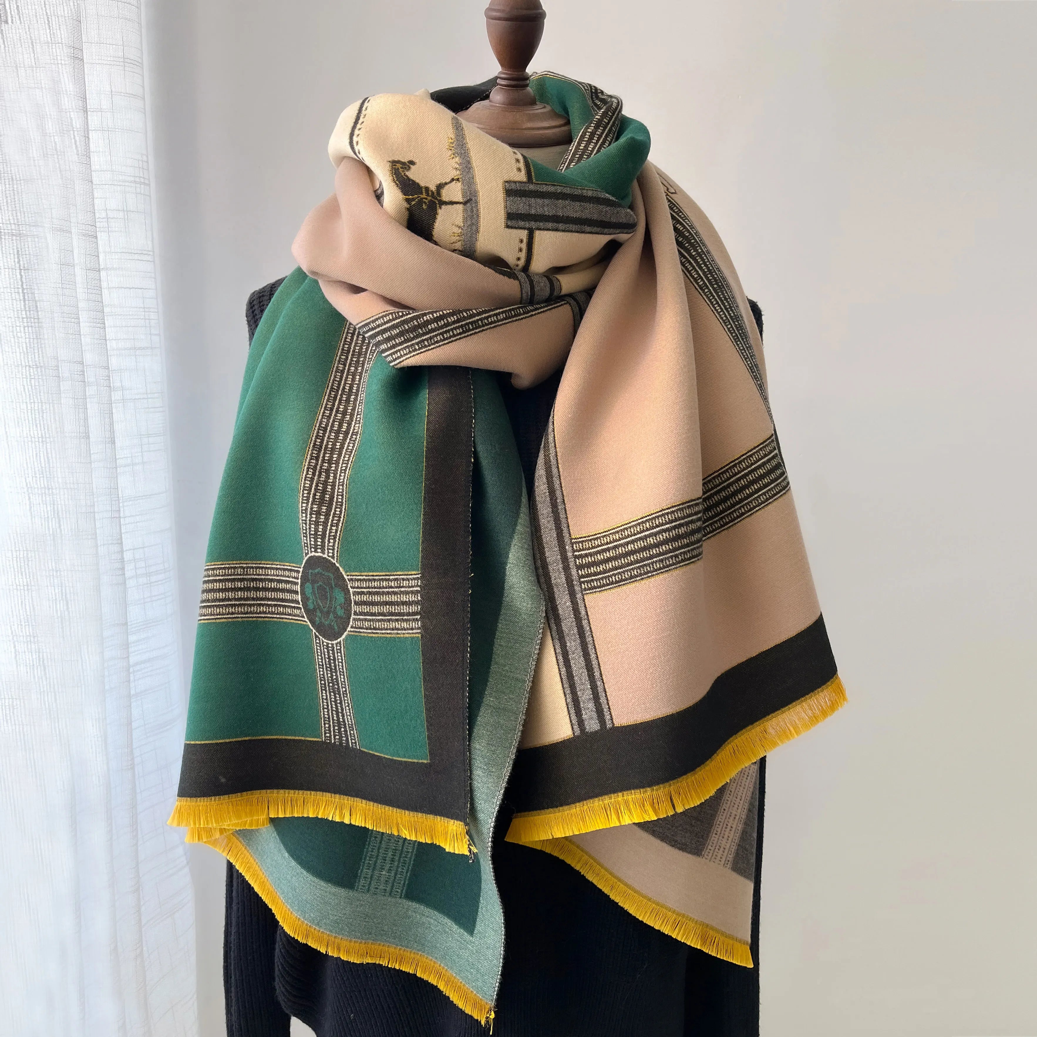 Cashmere sjaal - luxueuze winterwrap voor dames