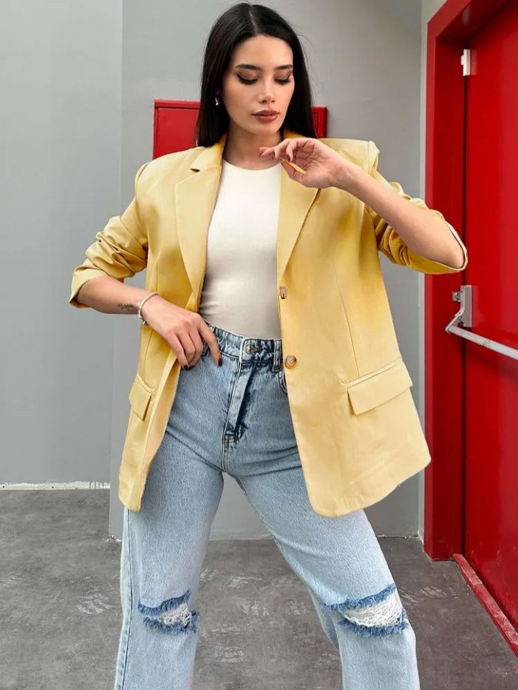 Klassieke blazer met getailleerde pasvorm