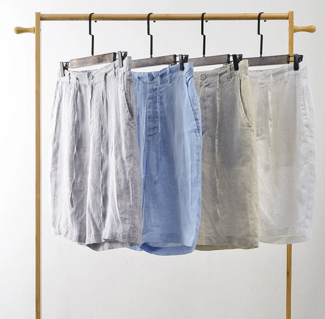 Lugano Linnen Korte Broek