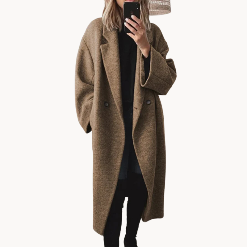 Winterjas - stijlvolle oversized damesjas voor warmte en flair