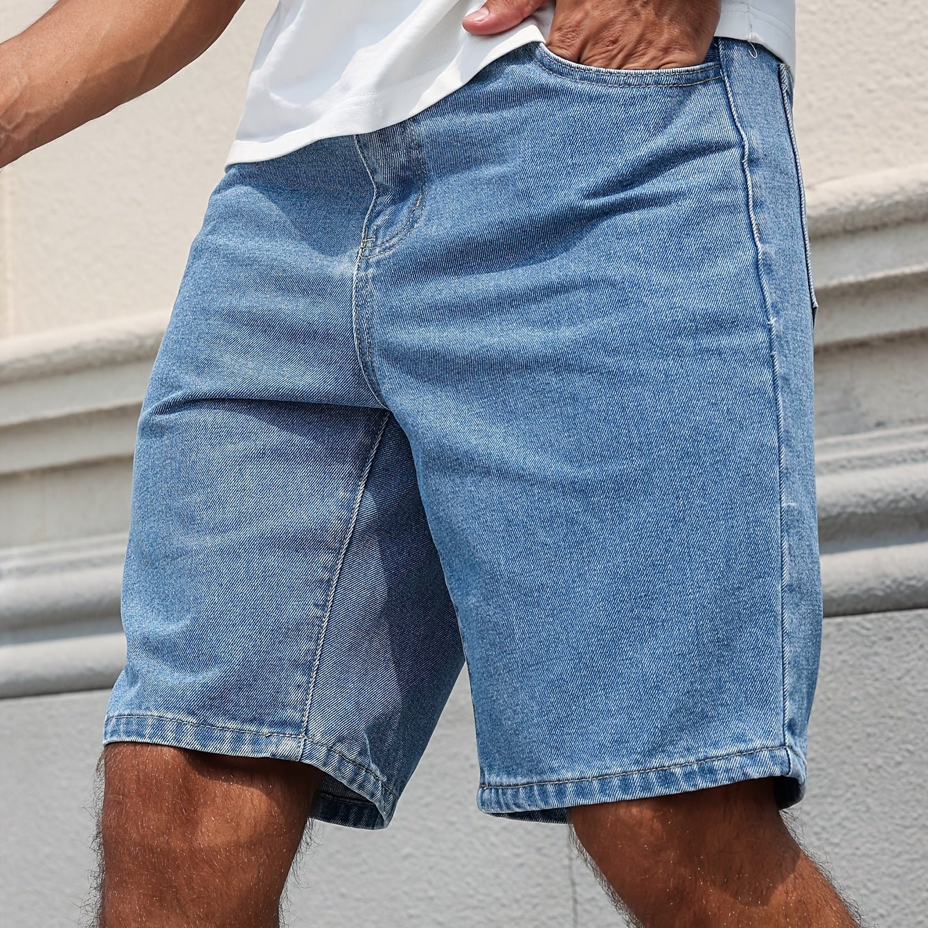 Alvento Denim Korte Broek