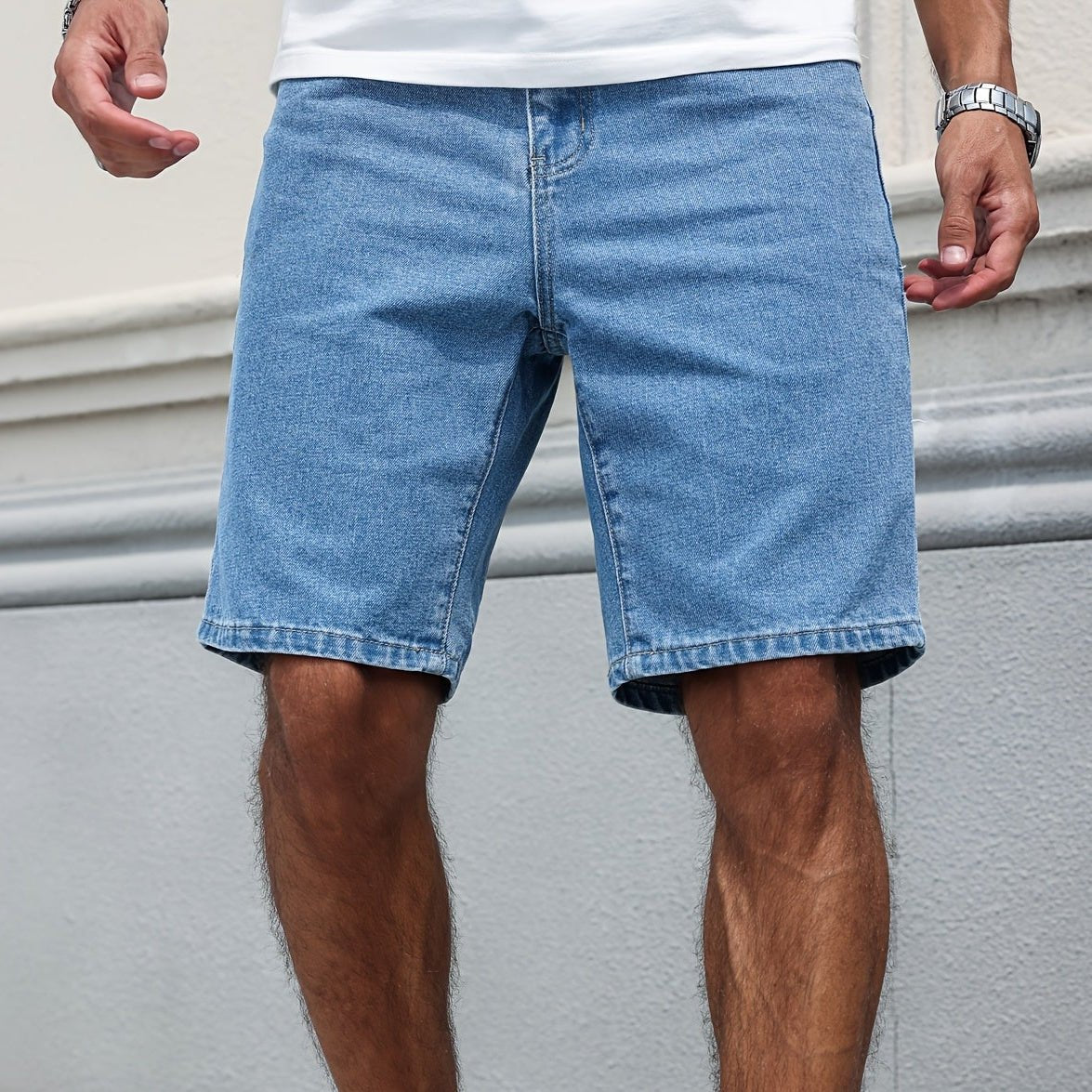 Alvento Denim Korte Broek