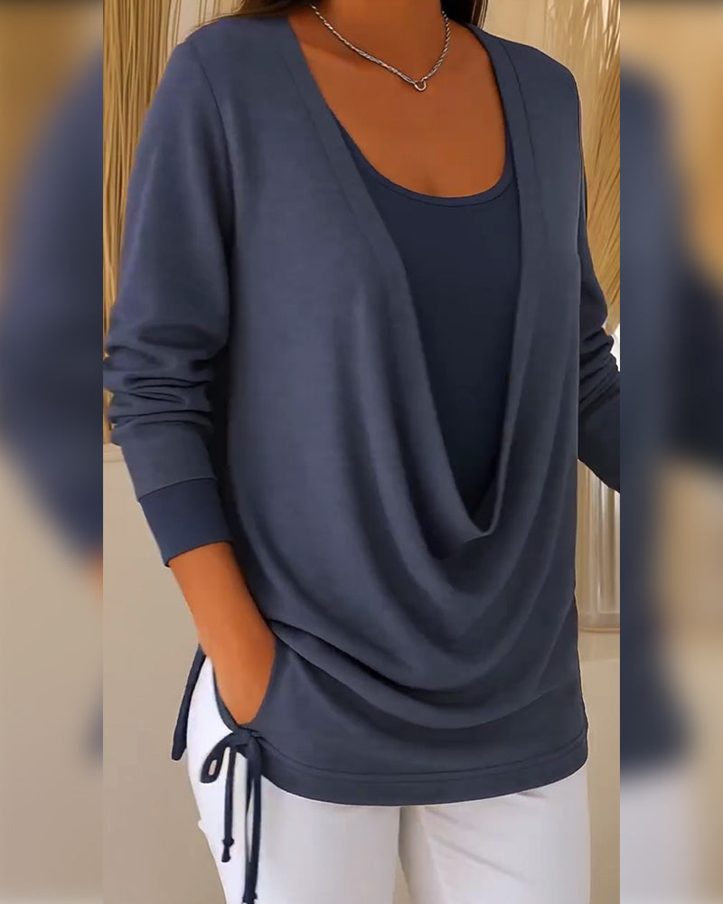 Tops Nep Tweedelig Mode