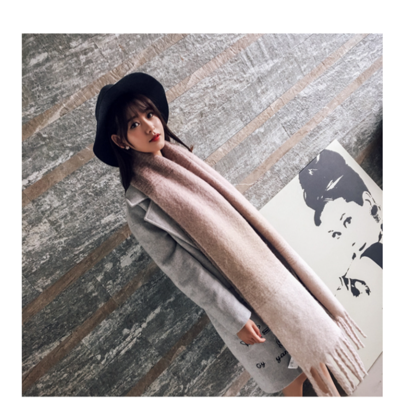 Extra grote cashmere sjaal - luxe dames oversized omslag