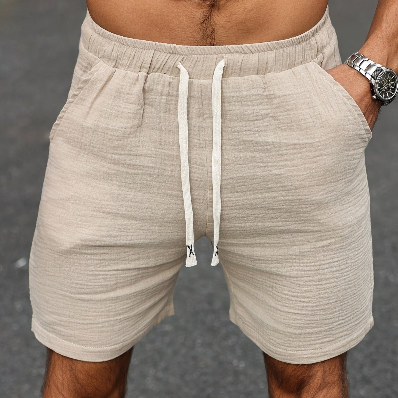 Lucca Katoenen Korte Broek