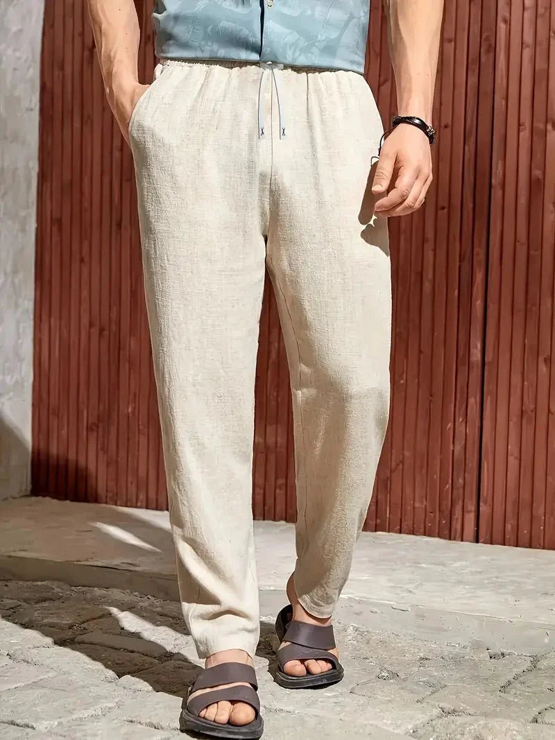 Mateo Casual Linnen Zomerbroek