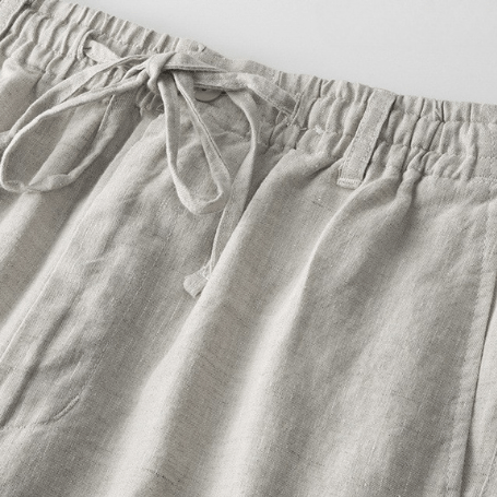 Positano - Linnen Drawstring Shorts