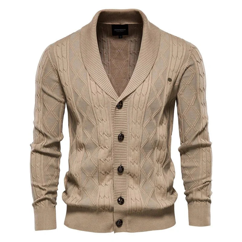 Olivier | Heren Cardigan met Knopen