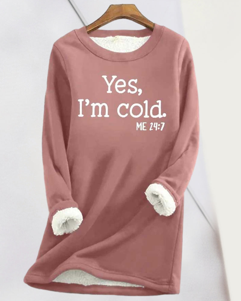 Engelse bedrukte trui