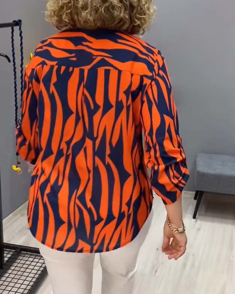 Blouse Gedrukt Casual