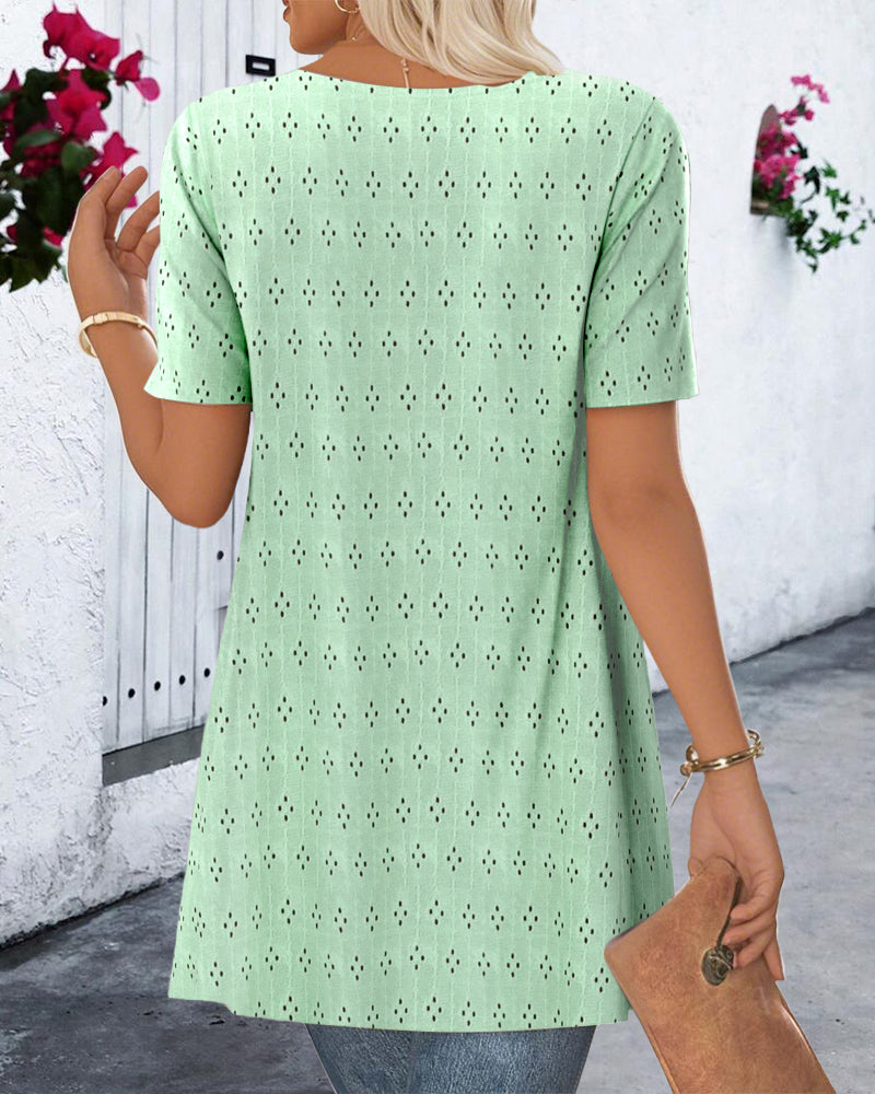 Blouse Nep Twee-delig Bedrukt