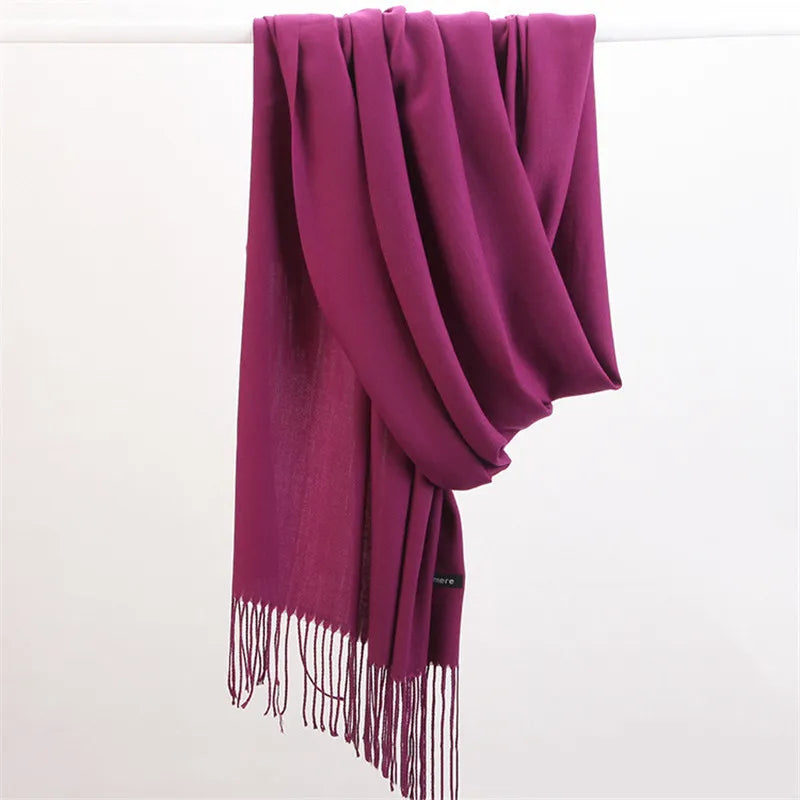 Cashmere sjaal - luxe zachte dameswrap