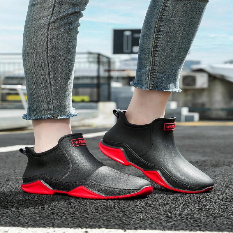 Rubberen enkellaarzen dames – lichtgewicht en waterdicht