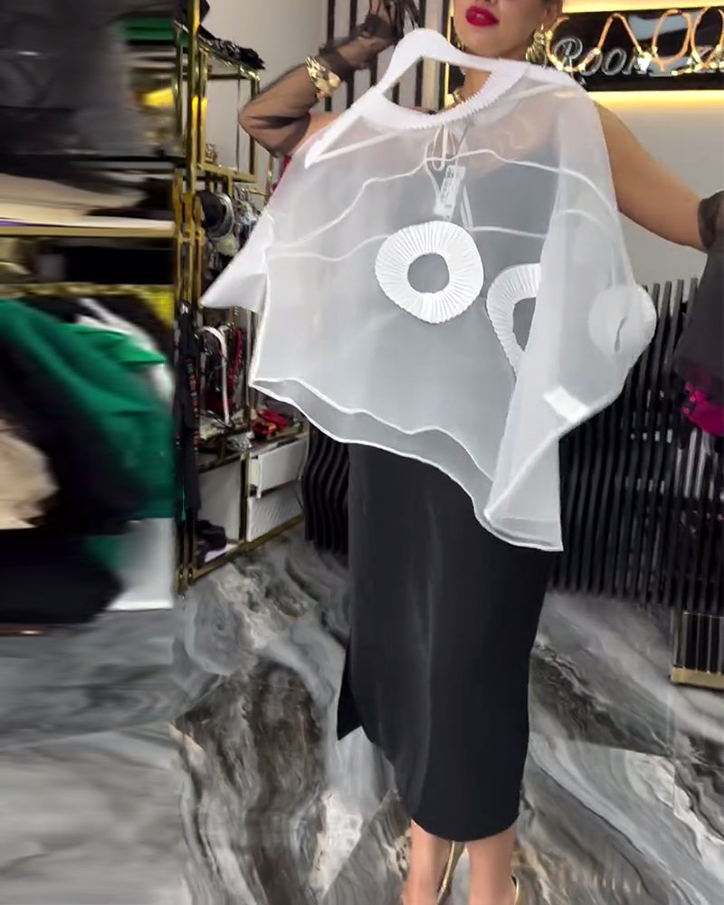 Blouse Mesh Bedekken