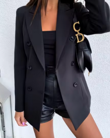 Stijlvolle blazer met dubbele rij knopen