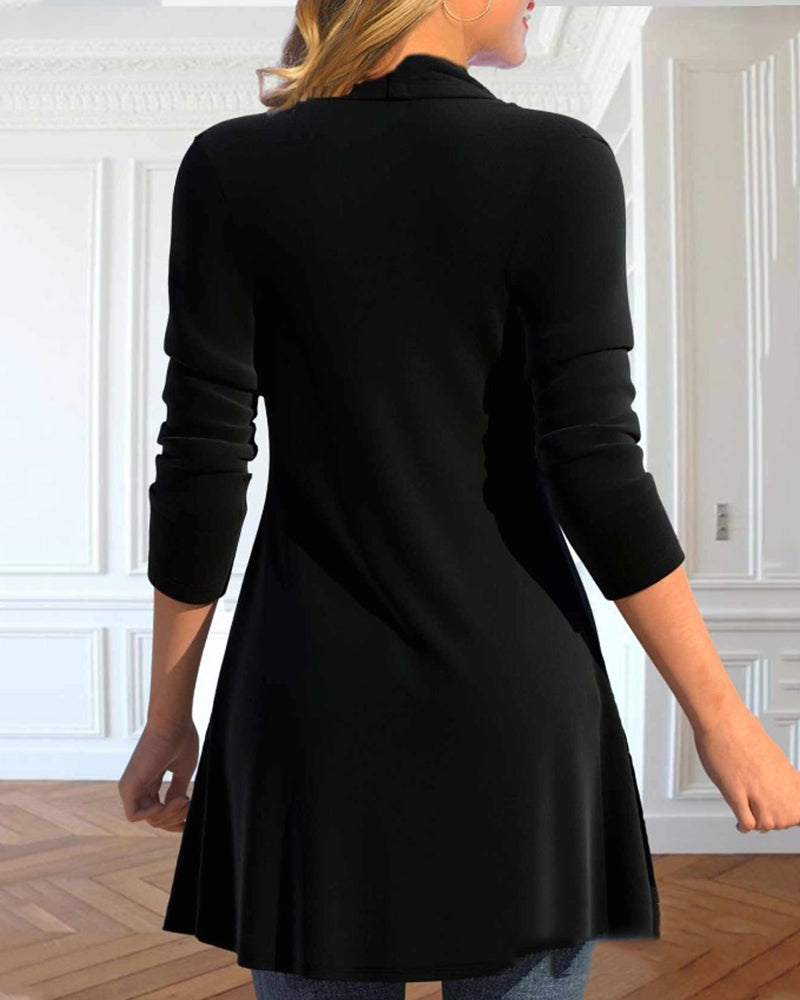 Lapwerk top met hartjes en ruches