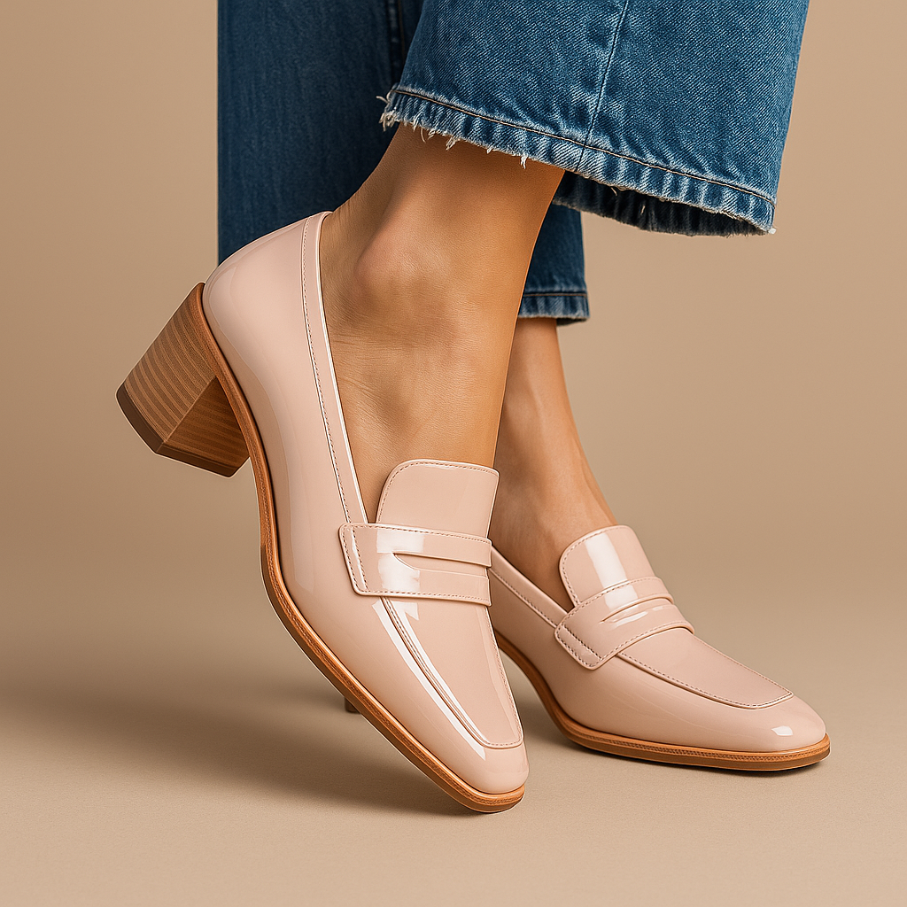 Elaine | Gepolijste Loafers