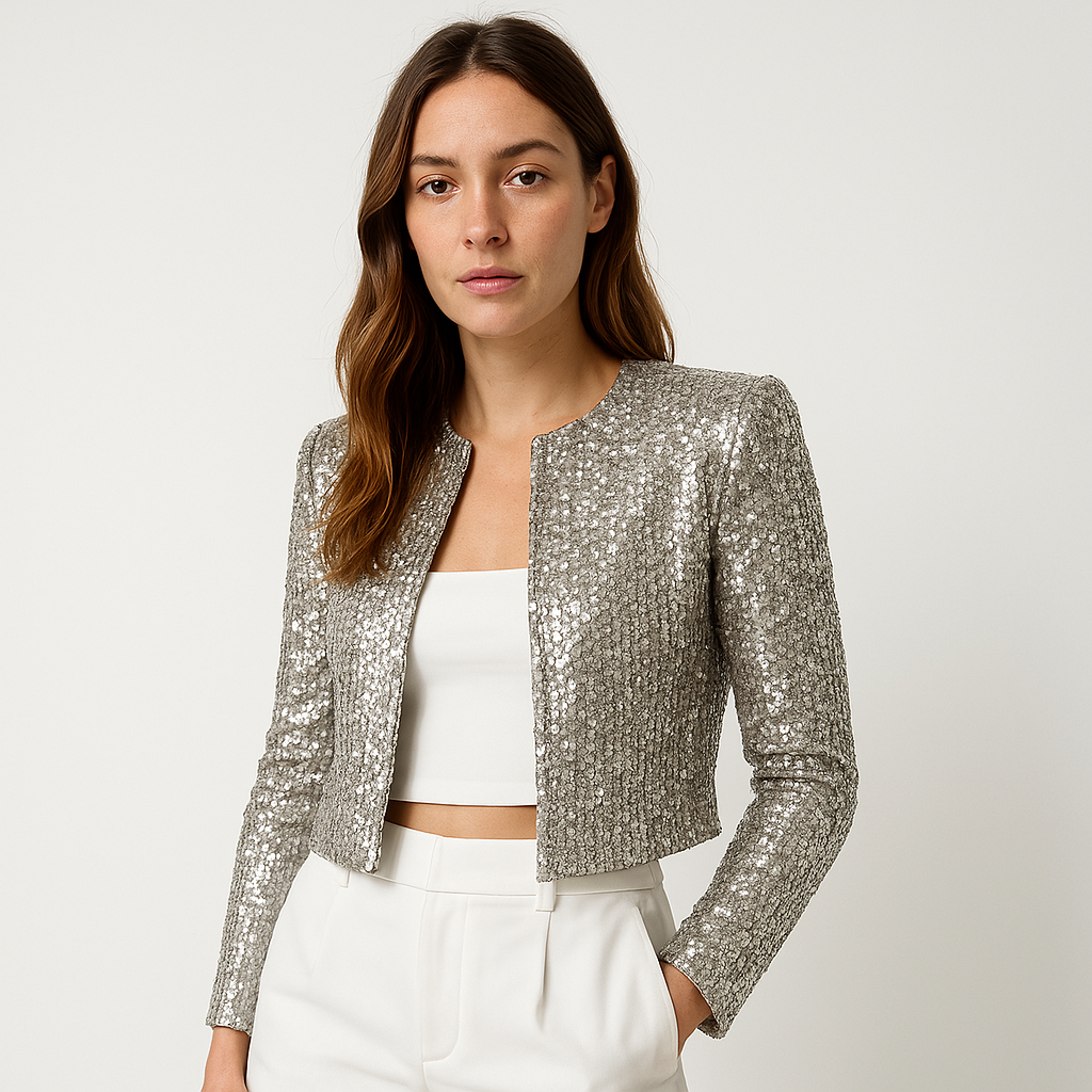 Dames paillettenjas - elegante en stijlvolle avondblazer