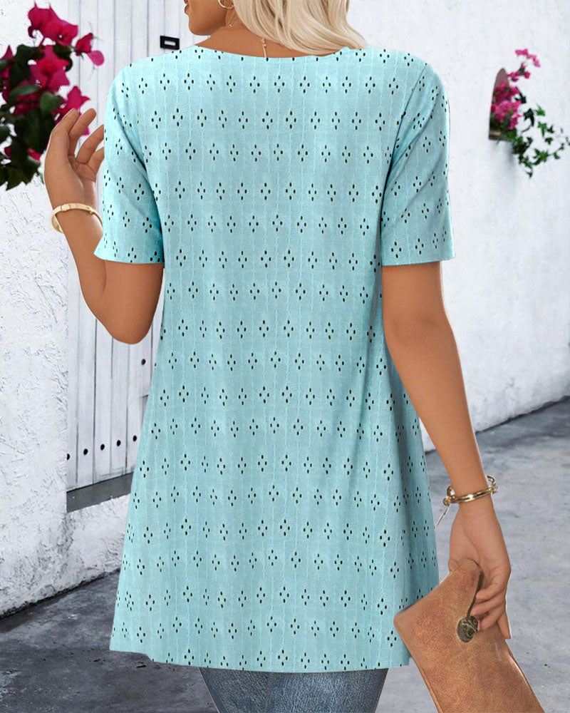 Blouse Nep Twee-delig Bedrukt