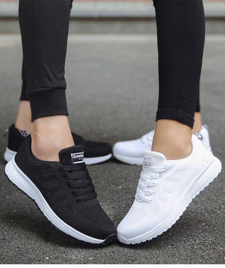 Hardloopschoenen - ademende fitness trainers voor dames