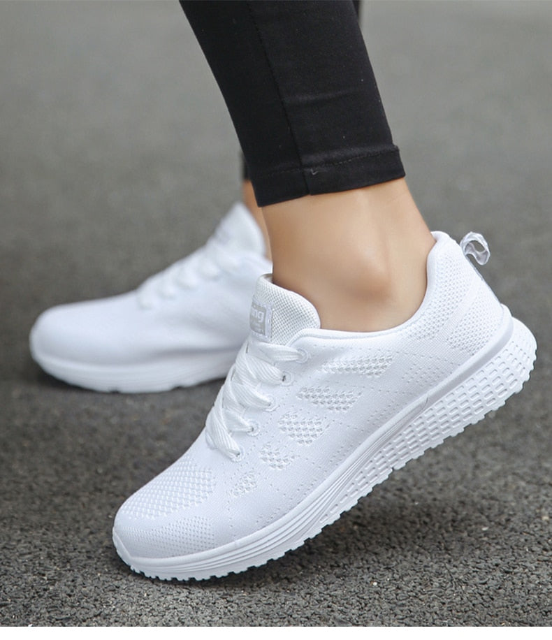 Hardloopschoenen - ademende fitness trainers voor dames
